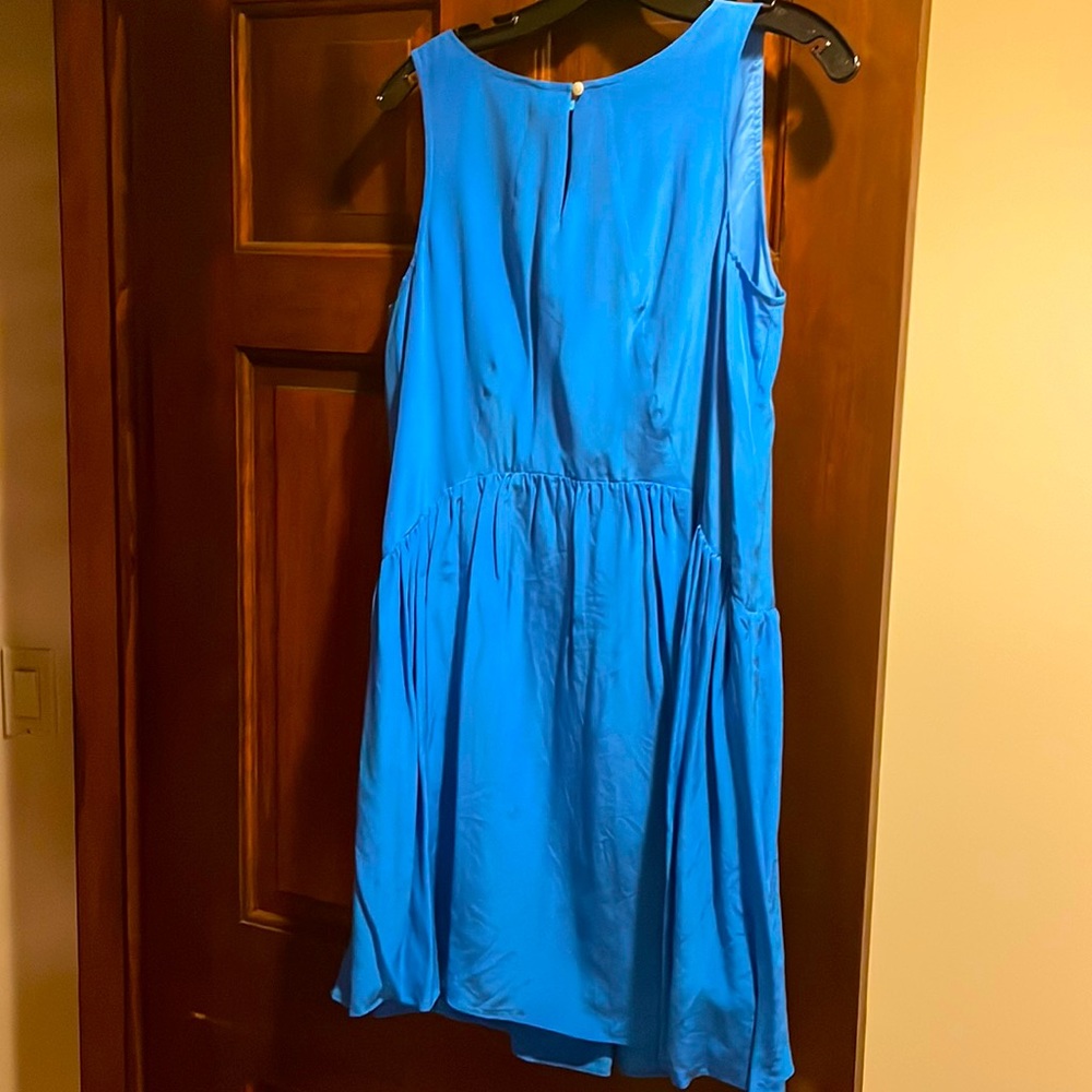Blue dress